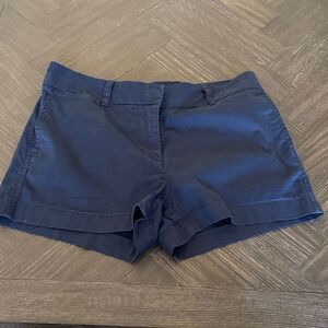 Jcrew shorts, navy, blue, chino shorts, cotton, size 2, neutral, fall